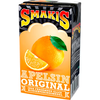Apelsin Fruktdryck Tetra Smakis 25cl