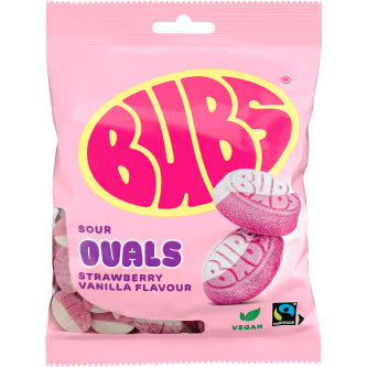 Strawberry Vanilla Goody Sour Ovals Bubs 90g