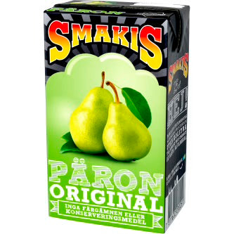 Päron Fruktdryck Tetra
Smakis 25cl