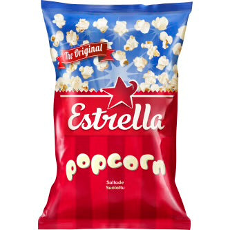 Popcorn Saltade
Estrella 65g