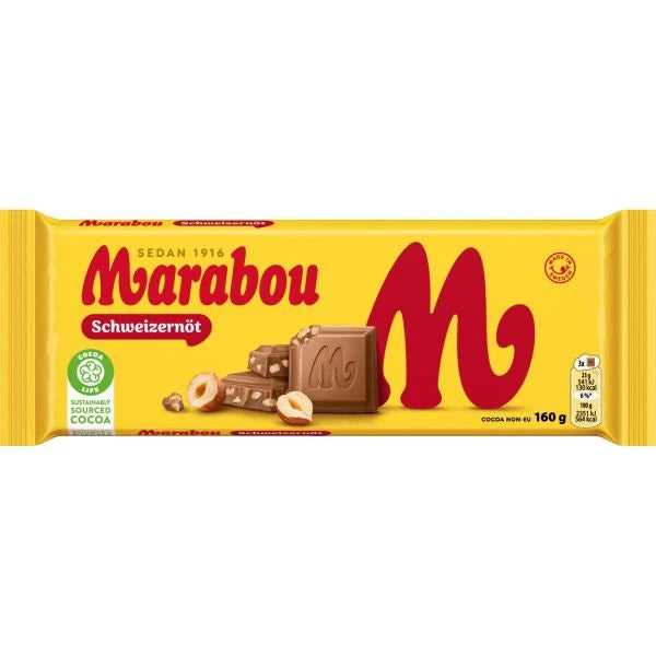 Marabou Schweizernöt - 90g